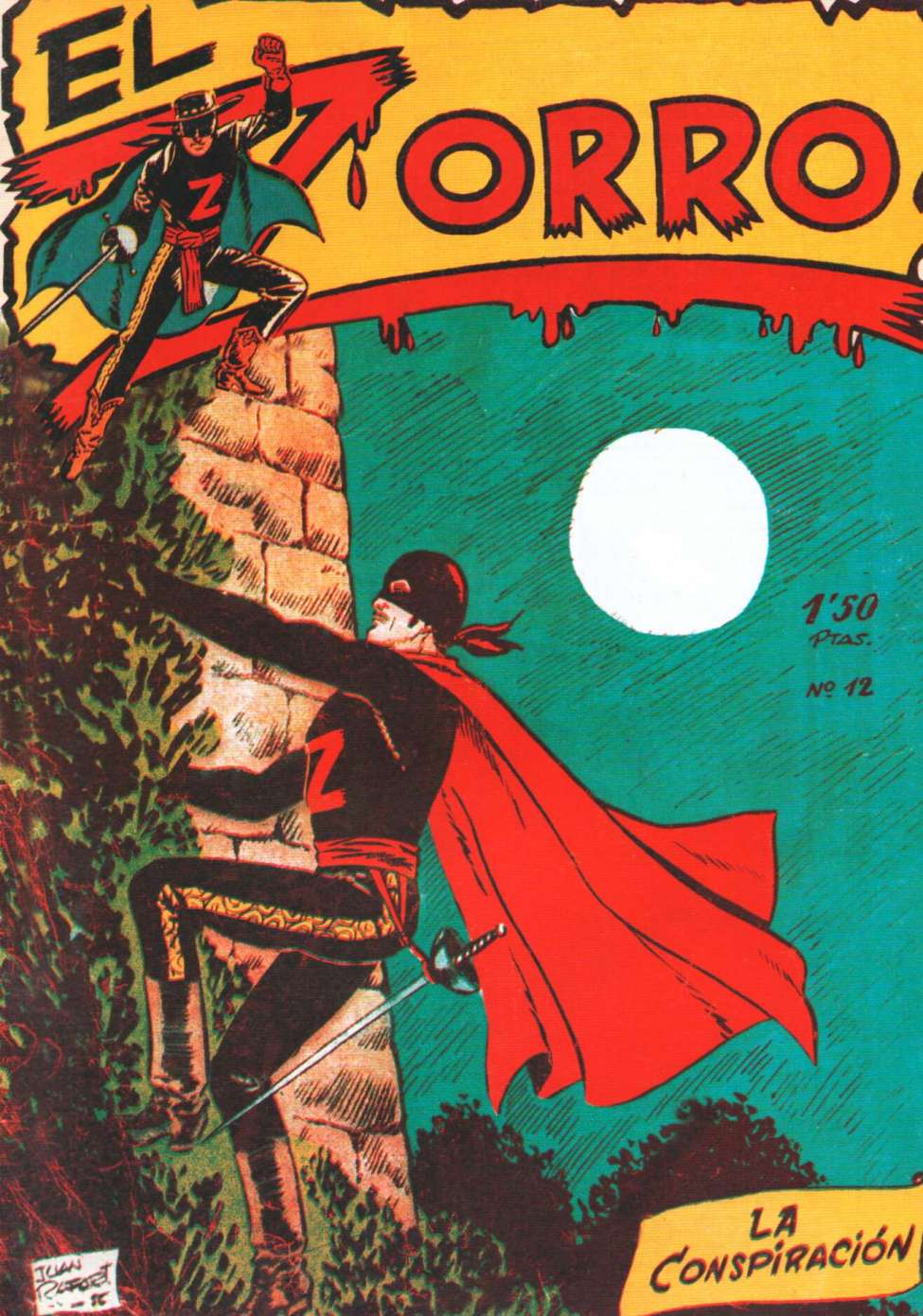 Book Cover For El Zorro 12 - La Conspiración