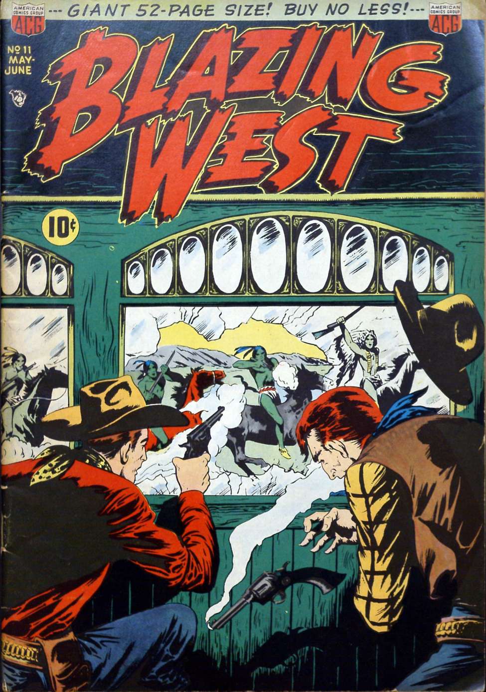 Book Cover For Blazing West 11