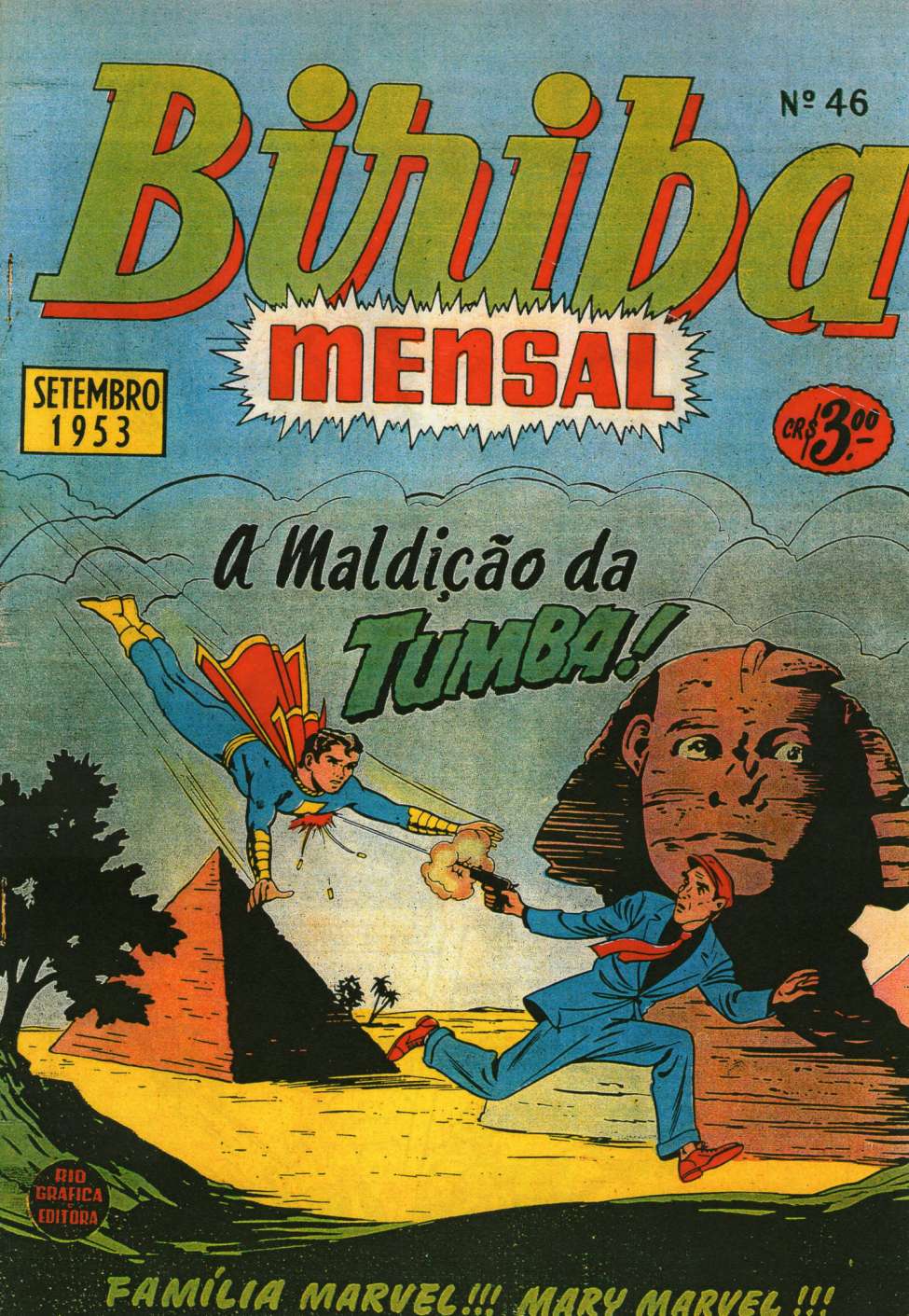 Comic Book Cover For Biriba Mensal 46