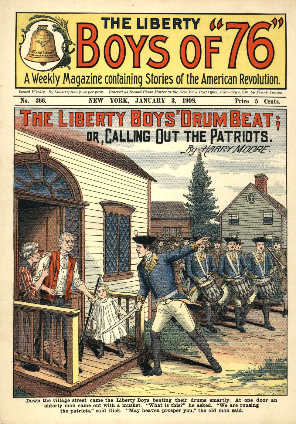 Book Cover For The Liberty Boys of 76 366 - The Liberty Boys' Drum Beat