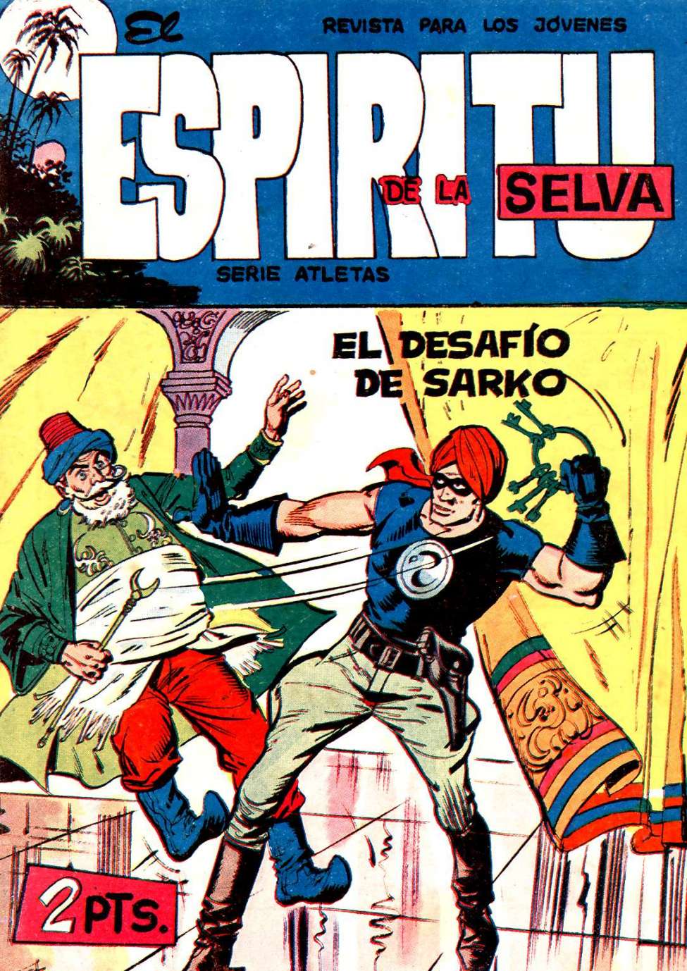 Comic Book Cover For El Espiritu De La Selva 32 - El Desafío De Sarko
