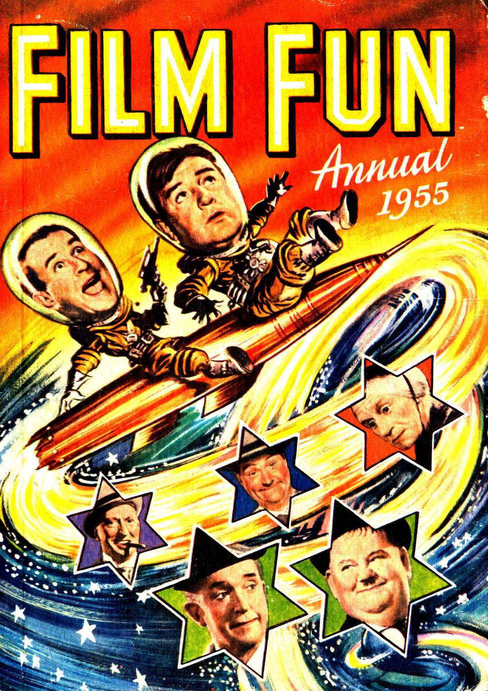 Book Cover For Film Fun Annual 1955