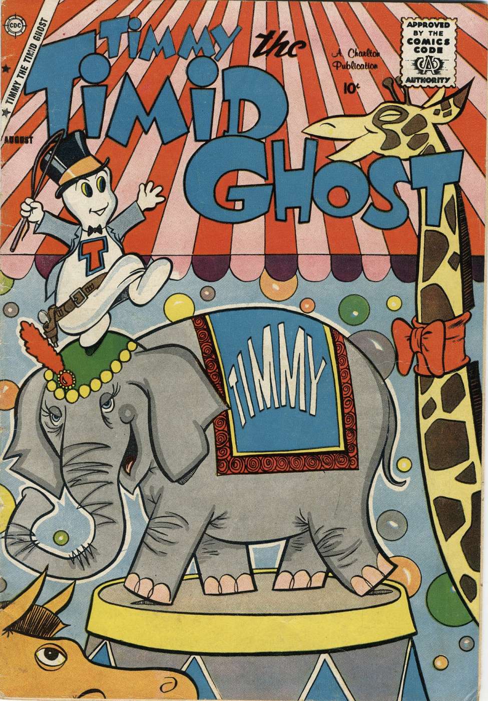 Book Cover For Timmy the Timid Ghost 16