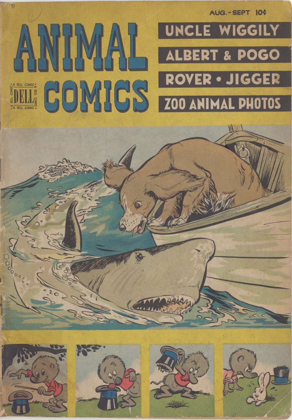 Book Cover For Animal Comics 28 - Version 2
