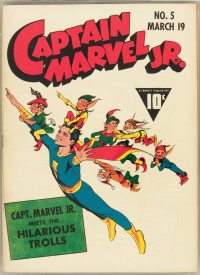 Large Thumbnail For Captain Marvel Jr. 5 (17 fiche)