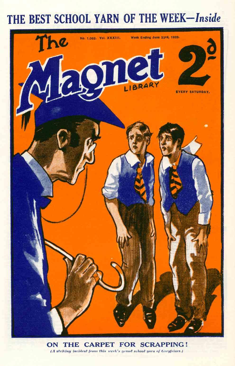 Book Cover For The Magnet 1062 - The Schemer of the Remove!