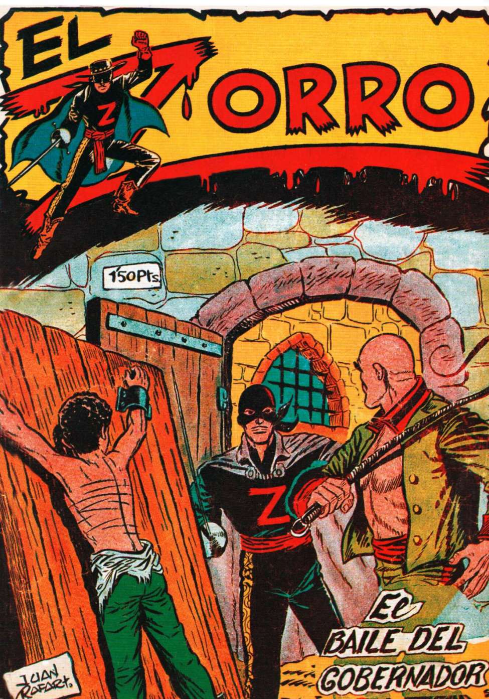 Comic Book Cover For El Zorro 5 - El Baile del Gobernador