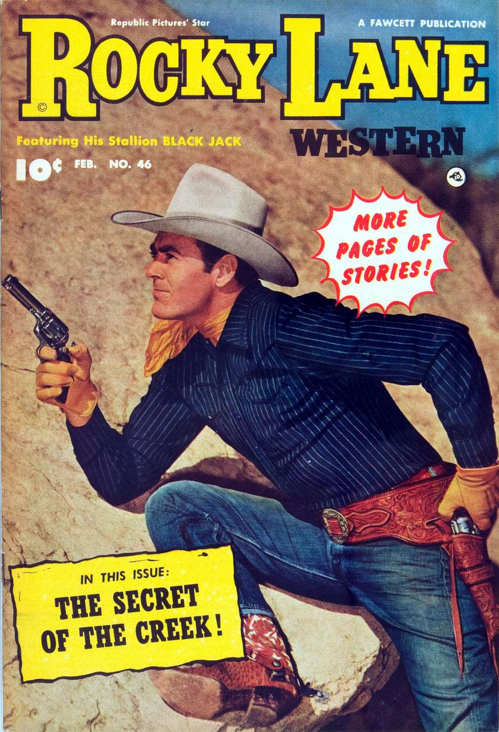 Book Cover For Rocky Lane Western 46