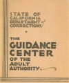 Cover For The Guidance Center Of The Adult Authority