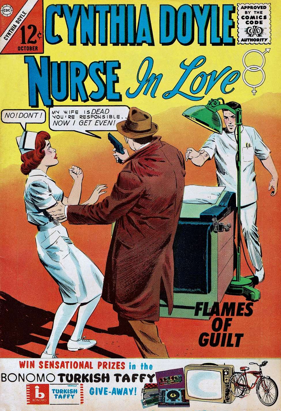 Comic Book Cover For Cynthia Doyle, Nurse in Love 72