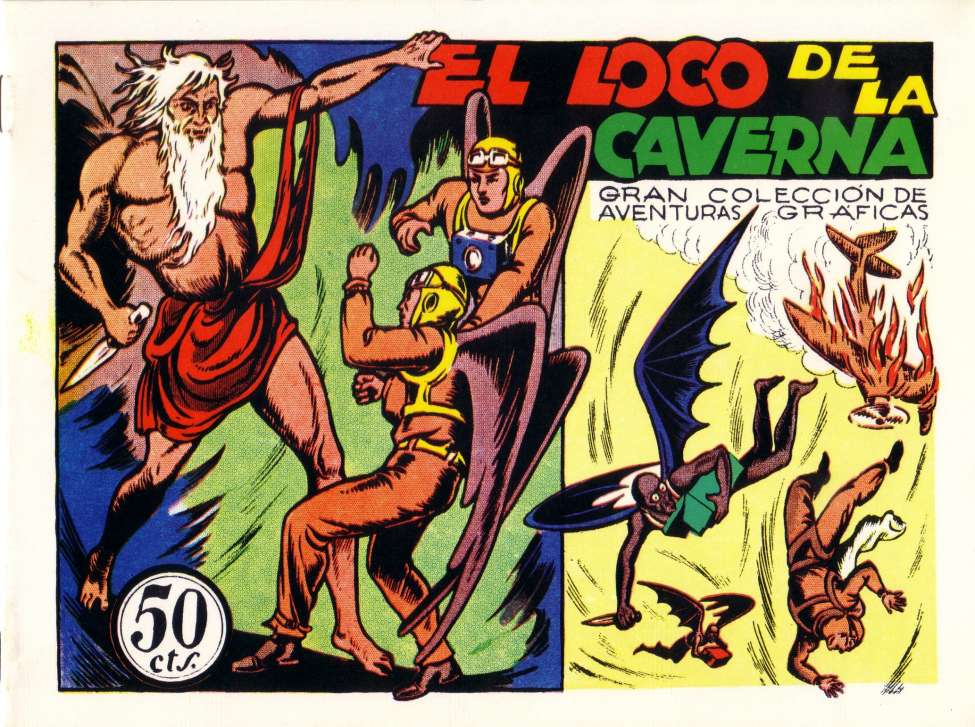 Book Cover For Los Vampiros del Aire 3 - El Loco de la Caverna