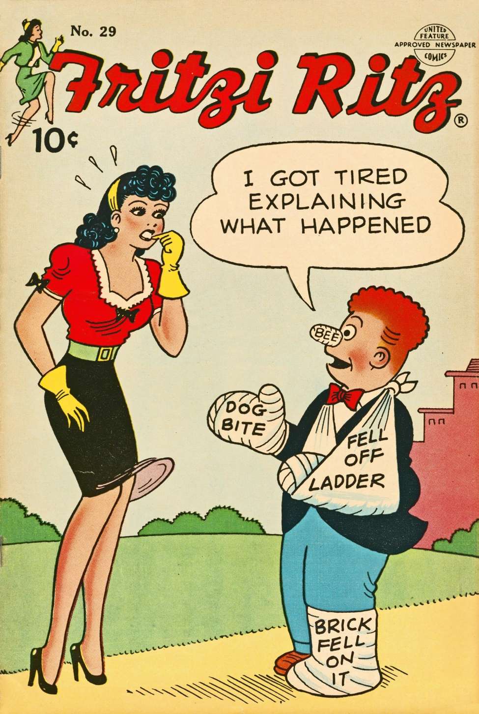 Comic Book Cover For Fritzi Ritz 29 - Version 2