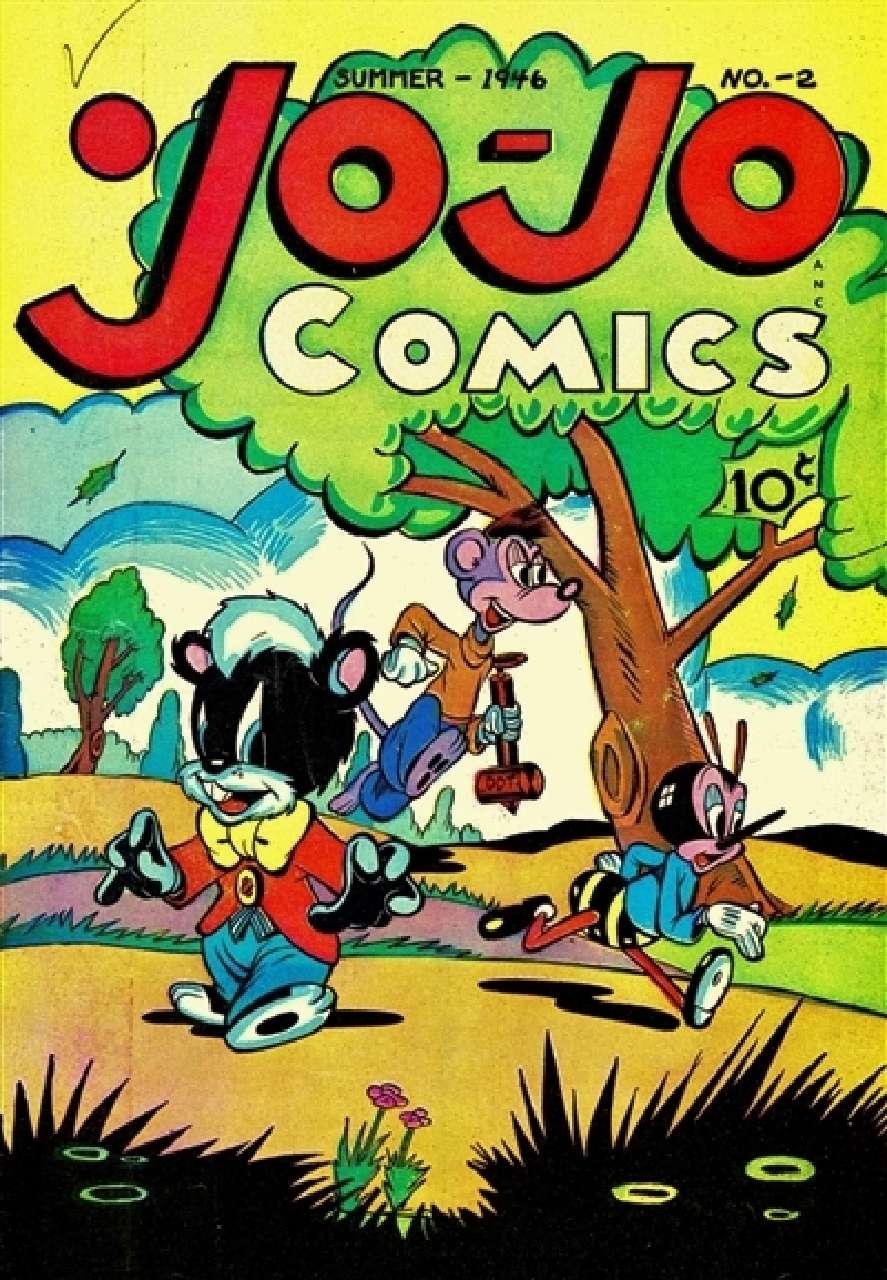 Comic Book Cover For Jo-Jo Comics 2 - Version 1