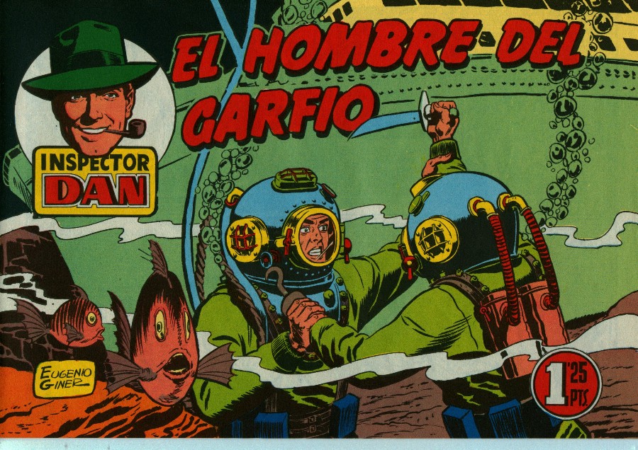 Book Cover For Inspector Dan 47 - El Hombre del Garfio