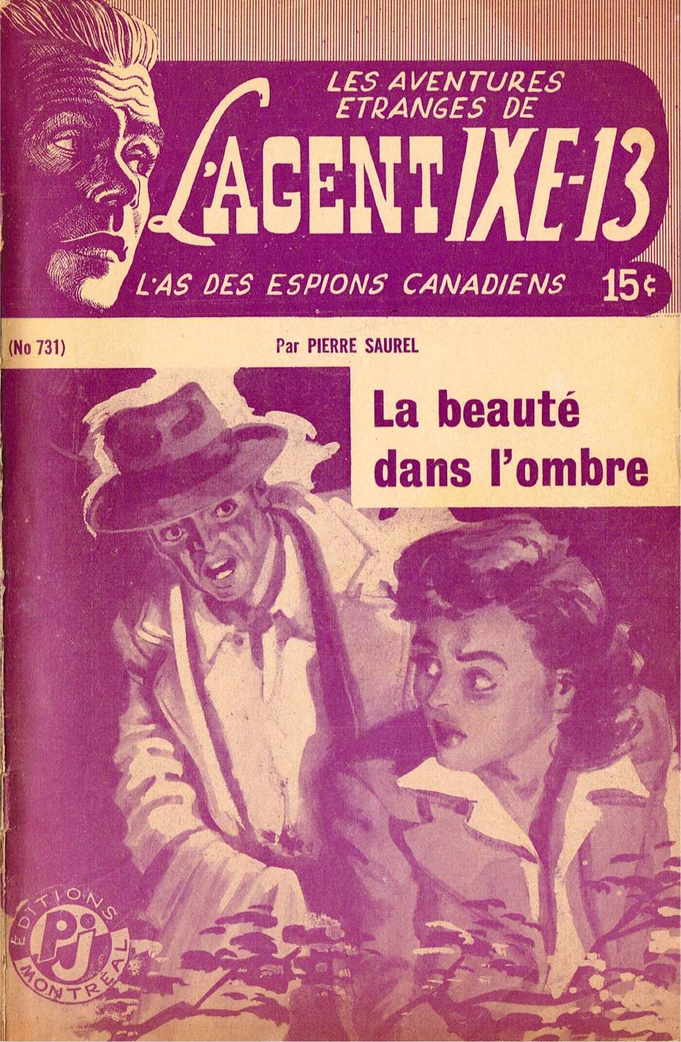 Book Cover For L'Agent IXE-13 v2 731 - La beauté dans l'ombre