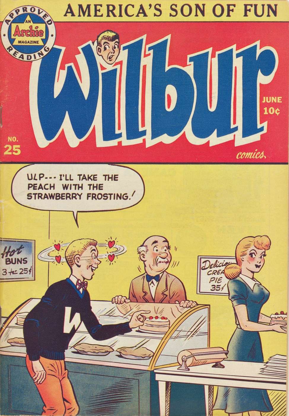 Book Cover For Wilbur Comics 25