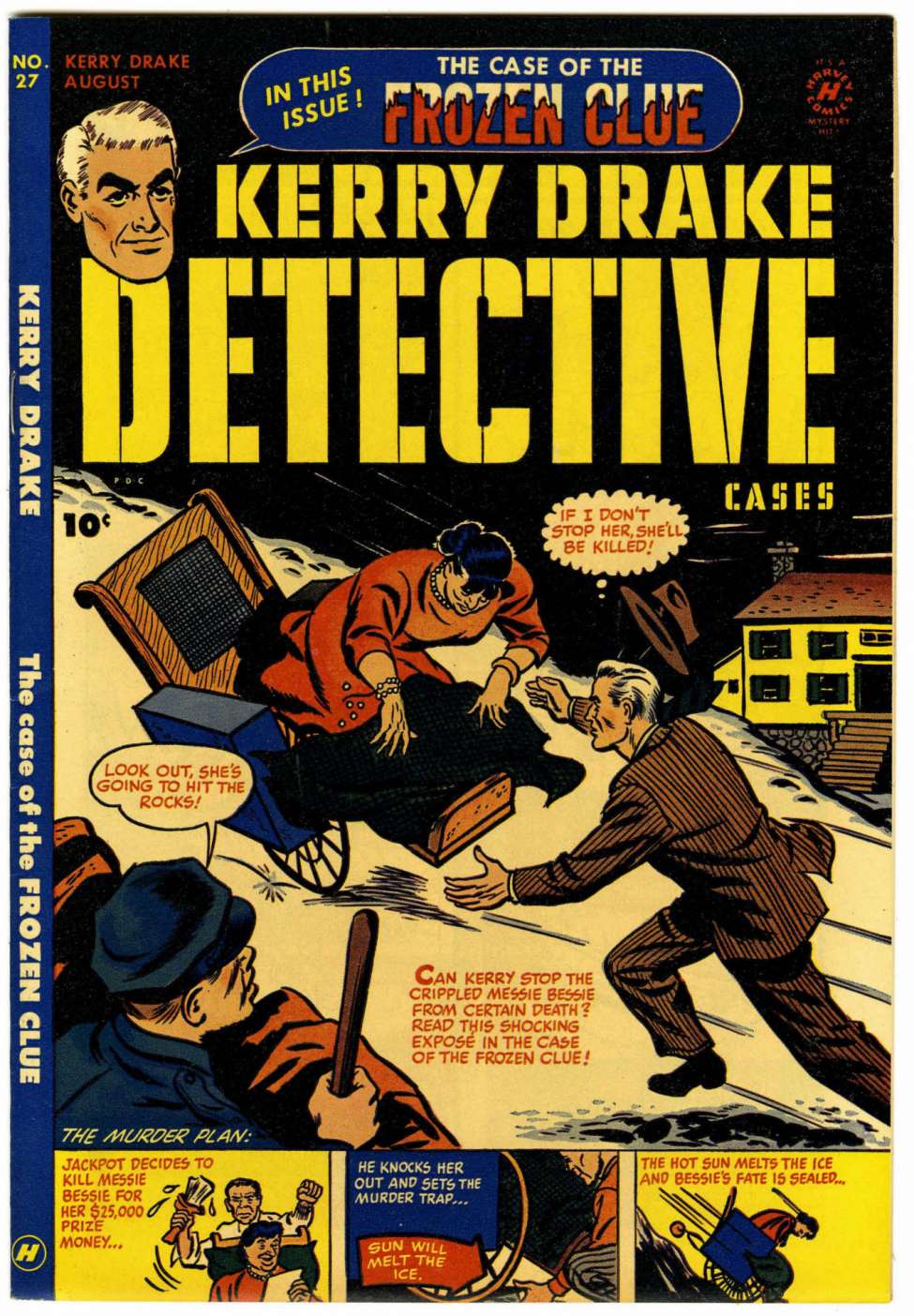 Comic Book Cover For Kerry Drake Detective Cases 27