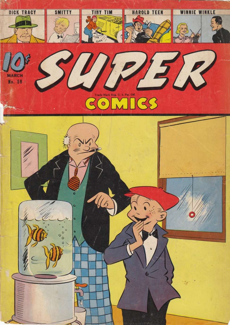 Book Cover For Super Comics 58