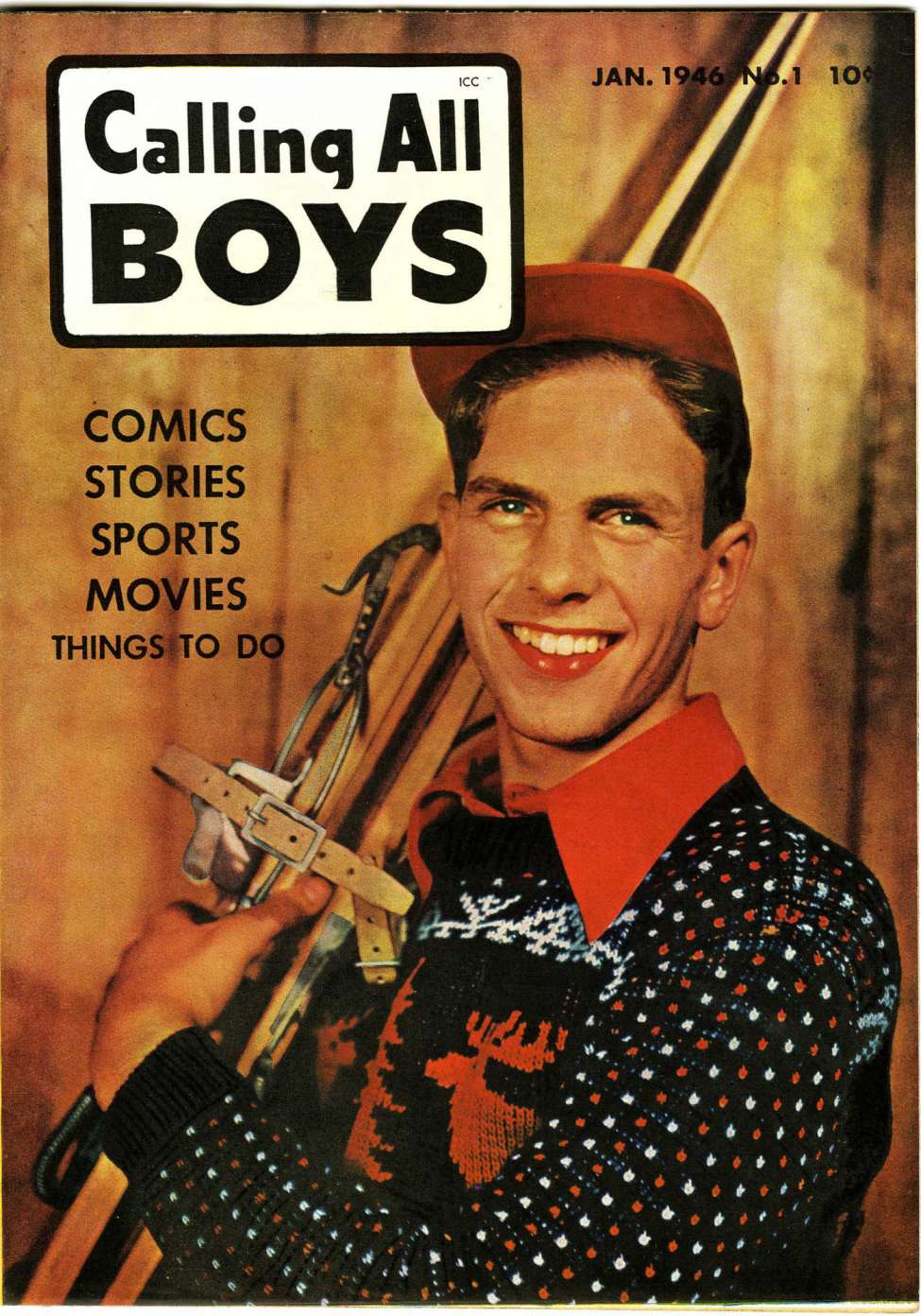 Comic Book Cover For Calling All Boys 1