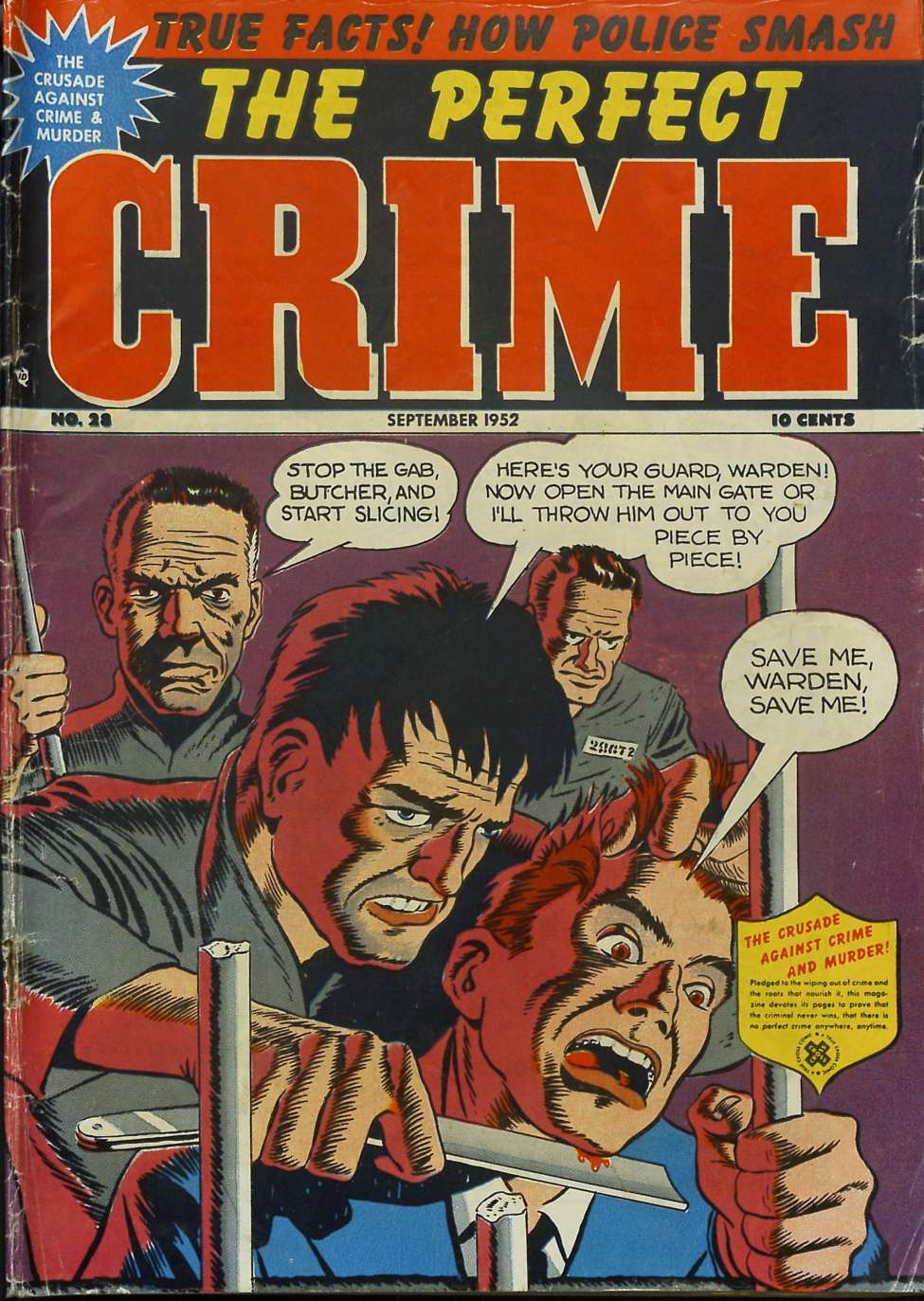 Comic Book Cover For The Perfect Crime 28