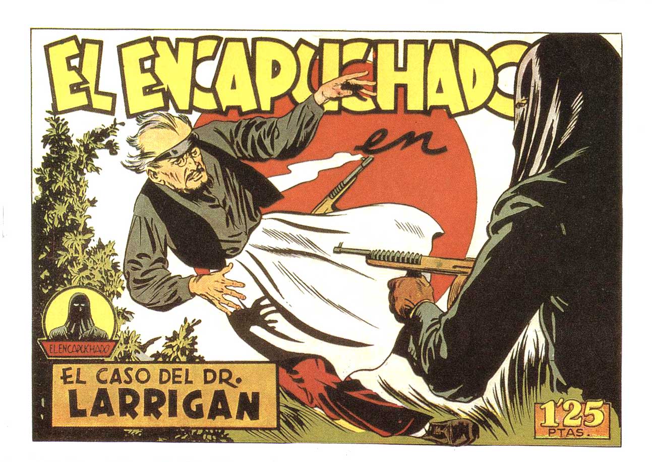 Comic Book Cover For El Encapuchado 20 - El Caso Del Dr. Larrigan