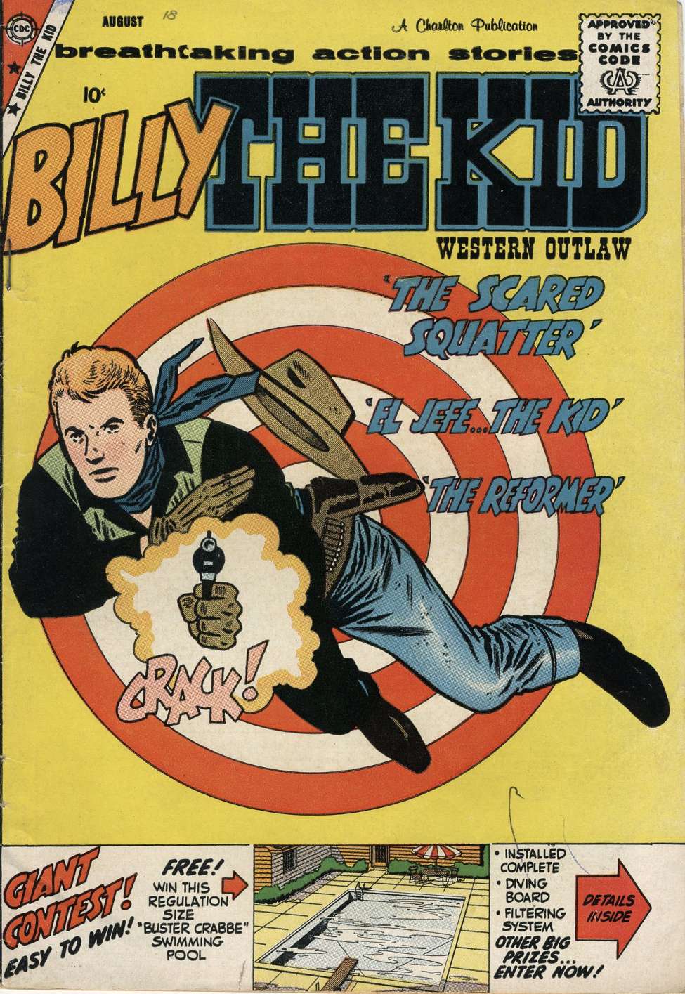 Comic Book Cover For Billy the Kid 18