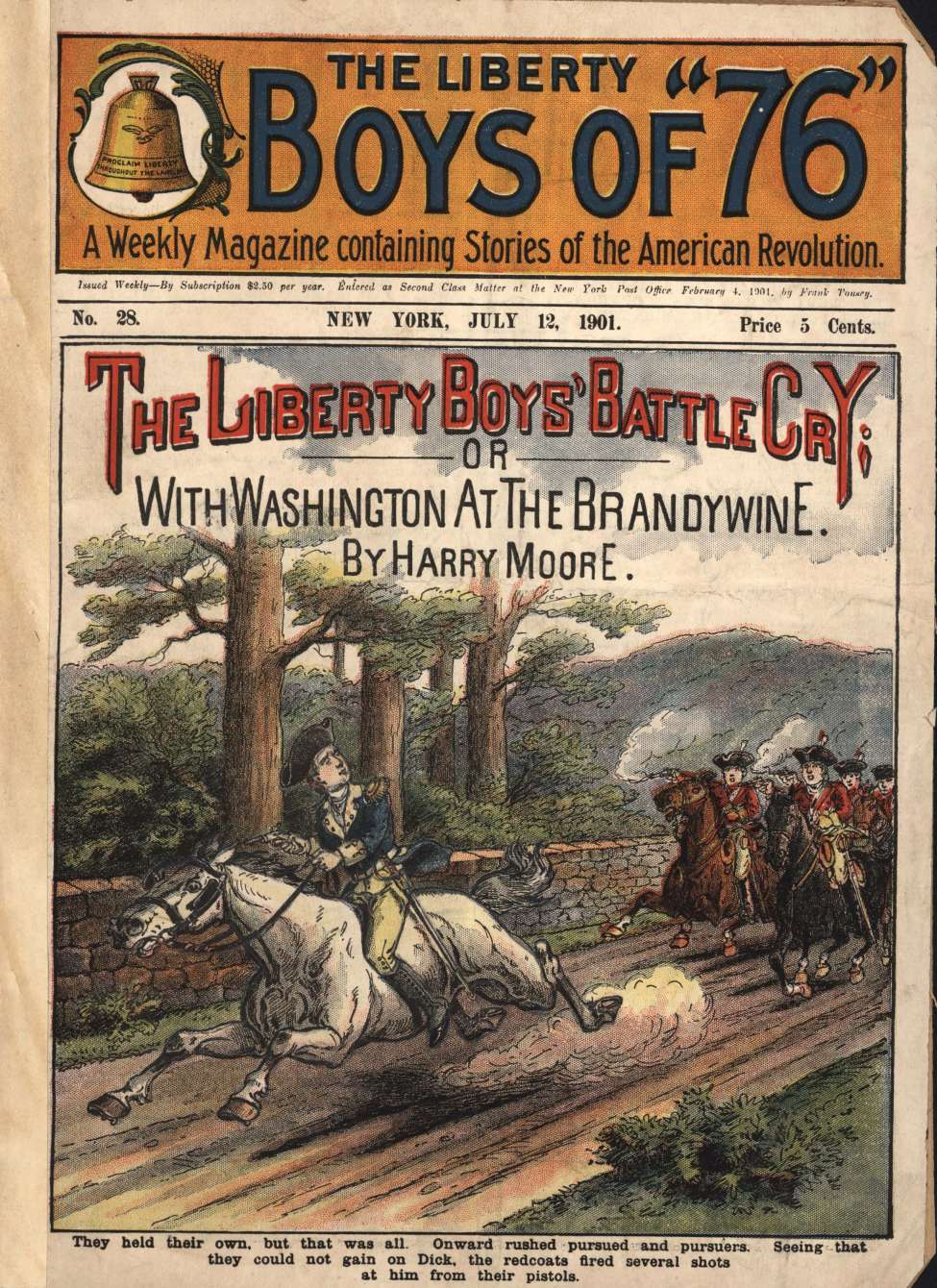 Book Cover For The Liberty Boys of 76 28 - The Liberty Boys' Battle Cry