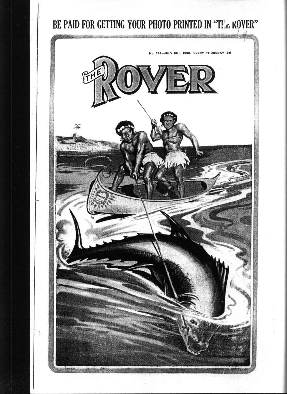 Book Cover For The Rover 744