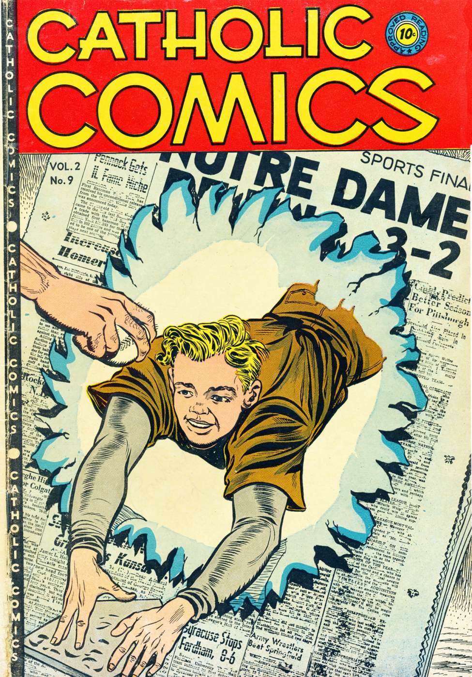 Comic Book Cover For Catholic Comics v2 9