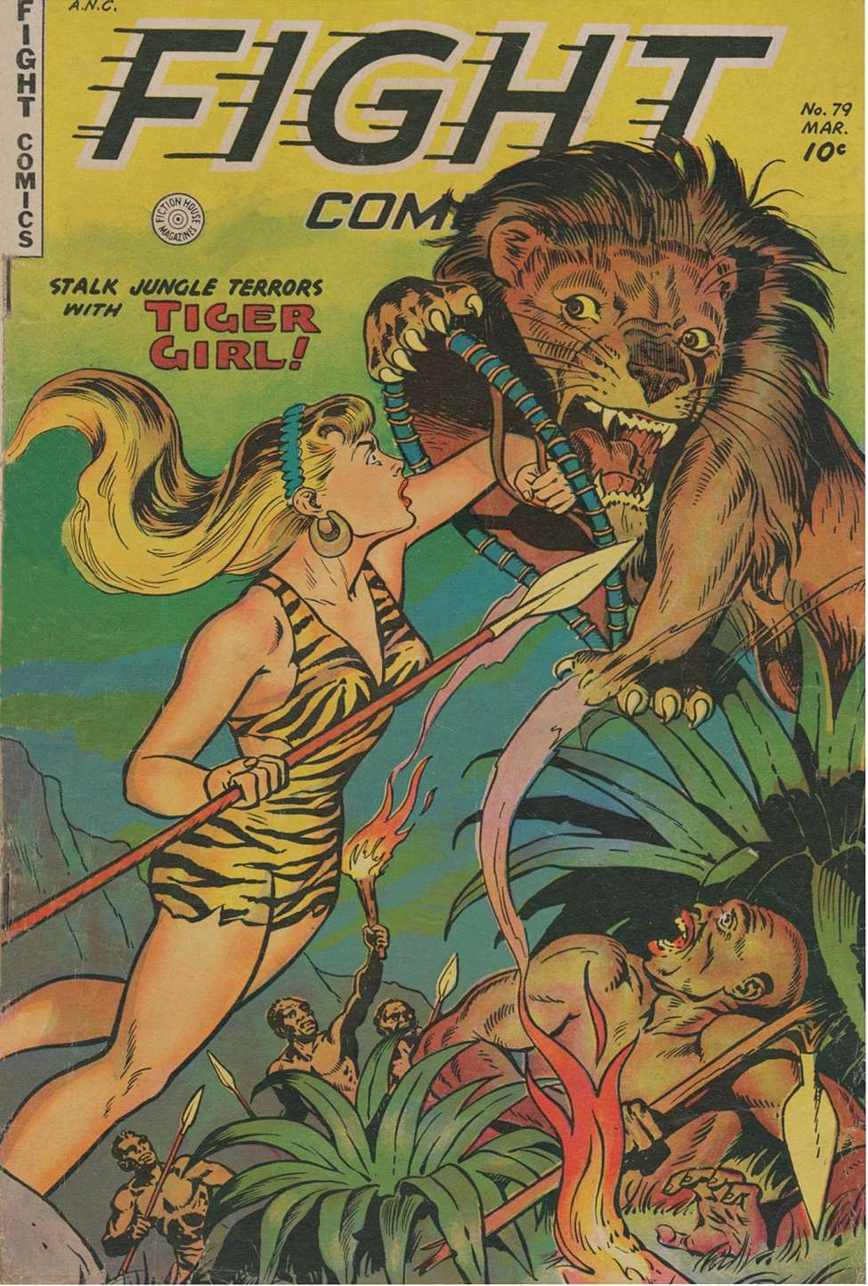 Comic Book Cover For Fight Comics 79