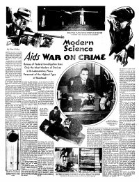 Large Thumbnail For War on Crime  Introduction May 18 to May 30 1936