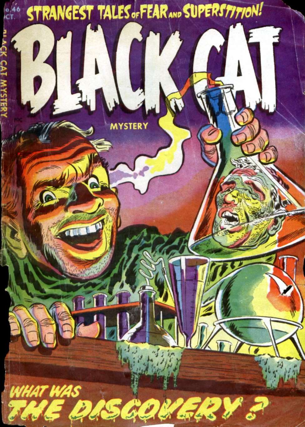 Comic Book Cover For Black Cat 46 (Mystery)