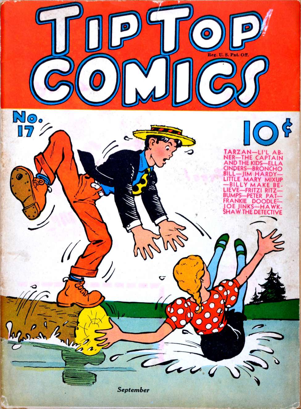 Comic Book Cover For Tip Top Comics 17