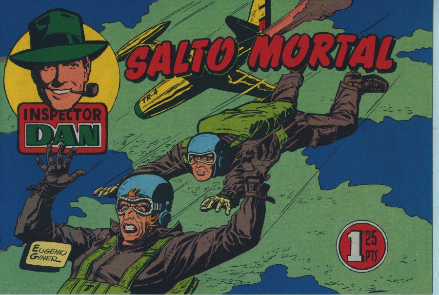 Book Cover For Inspector Dan 46 - Salto Mortal