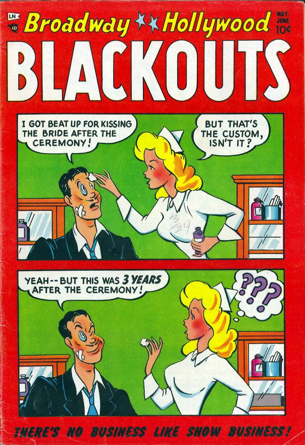 Comic Book Cover For Broadway-Hollywood Blackouts 2