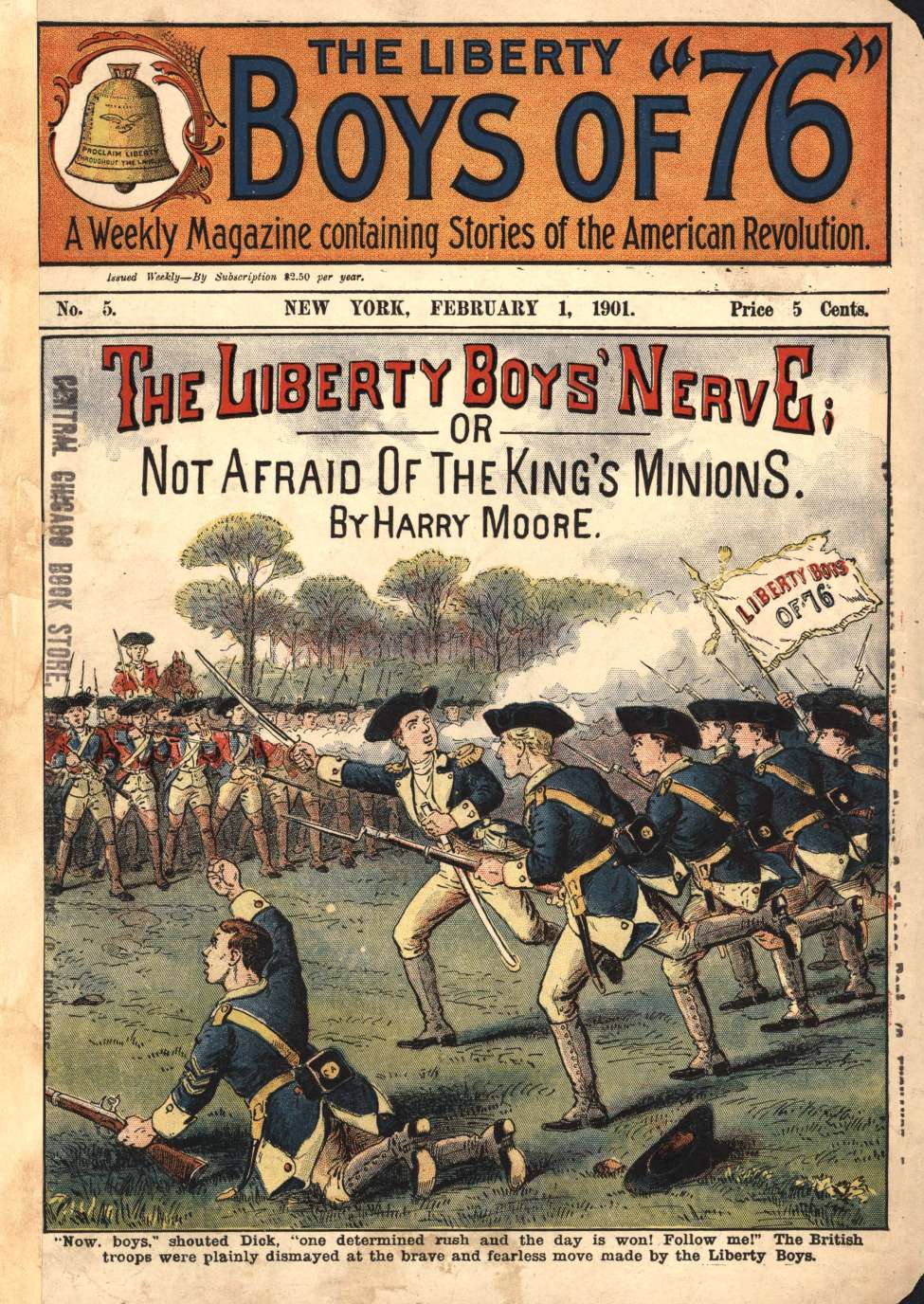 Book Cover For The Liberty Boys of 76 5 - The Liberty Boys' Nerve