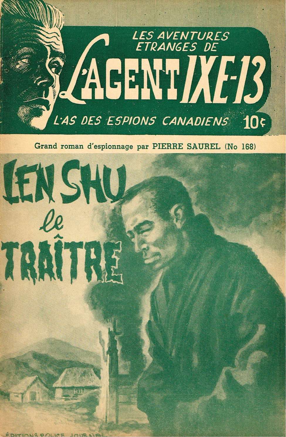 Comic Book Cover For L'Agent IXE-13 v2 168 - Len Shu le traître