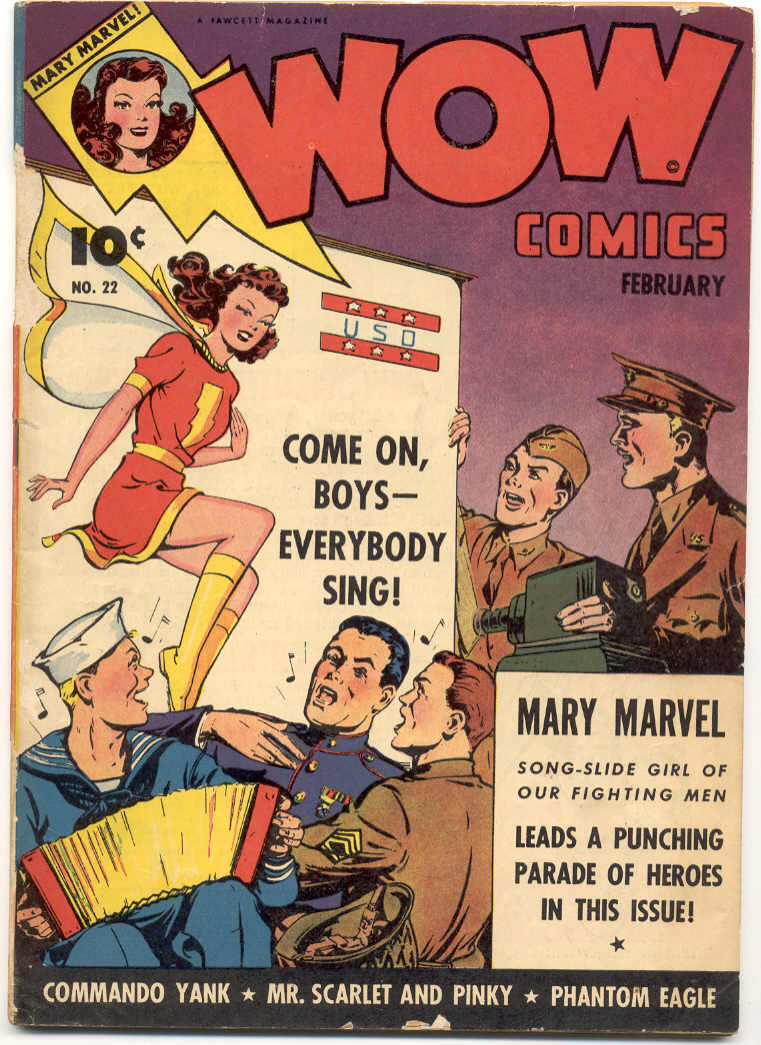 Comic Book Cover For Wow Comics 22
