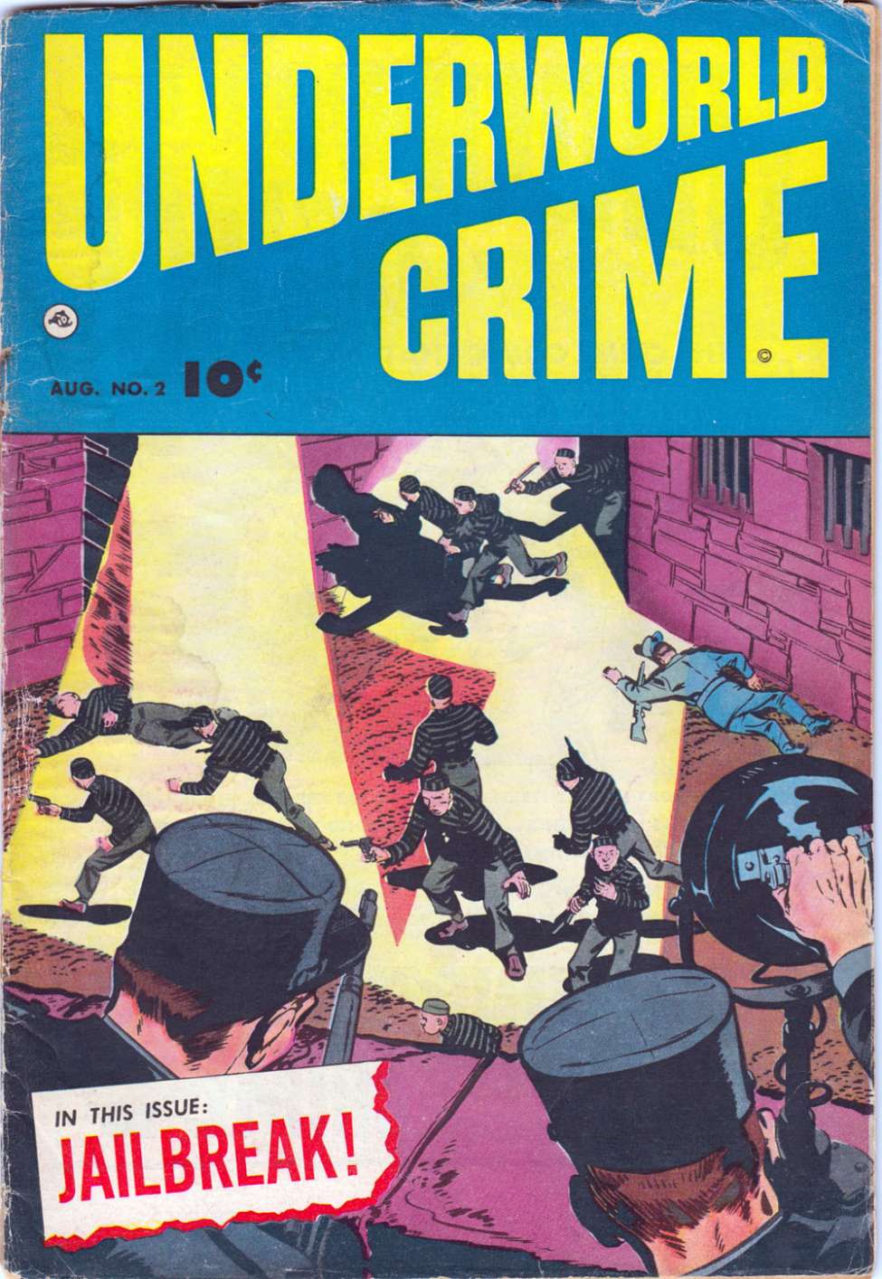 Comic Book Cover For Underworld Crime 2