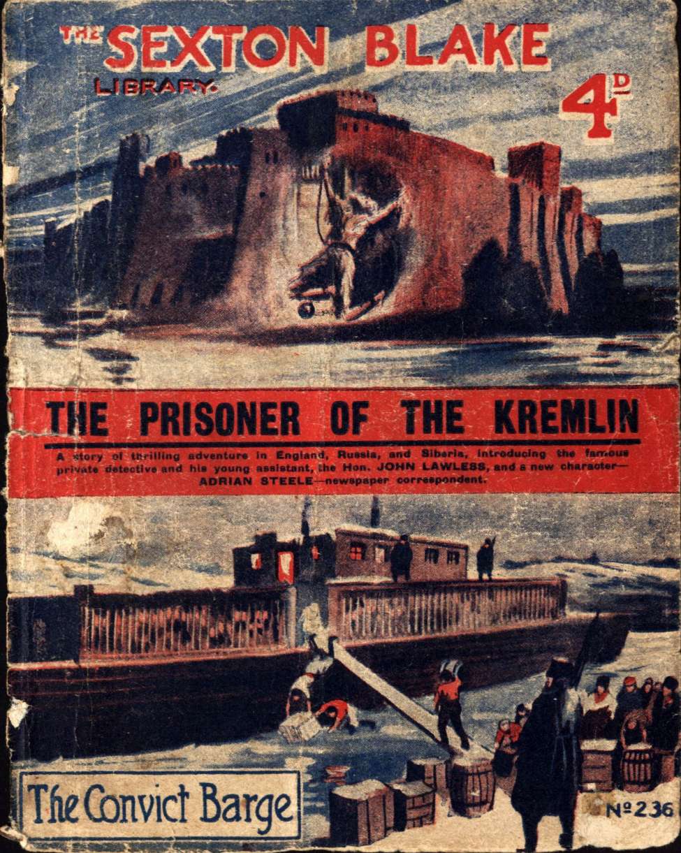 Comic Book Cover For Sexton Blake Library S1 236 - The Prisoner of the Kremlin