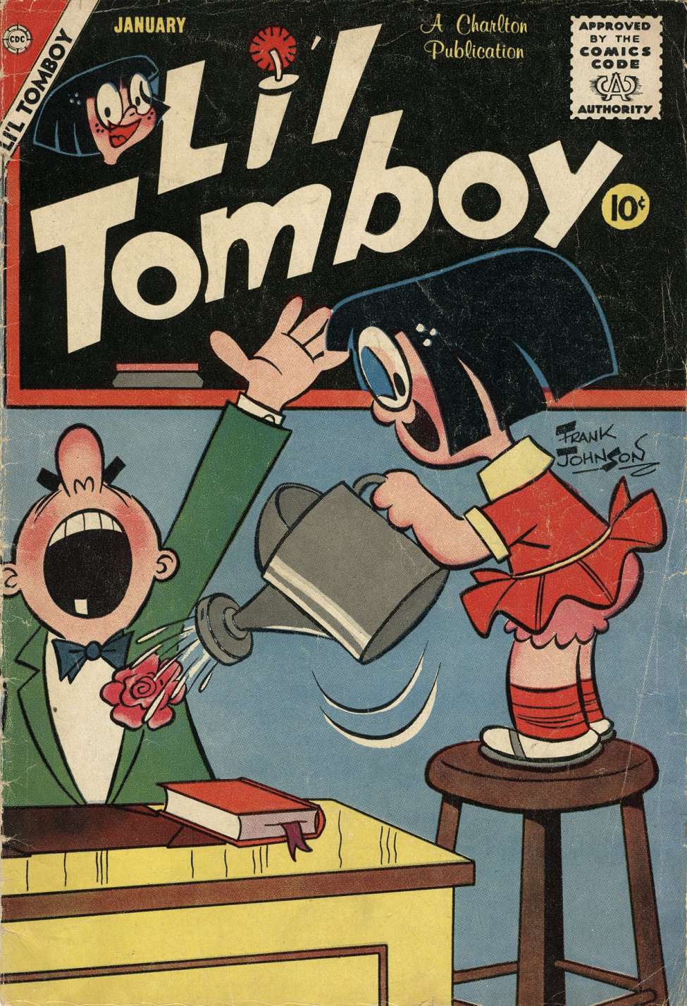 Comic Book Cover For Li'l Tomboy 102 (alt) - Version 2
