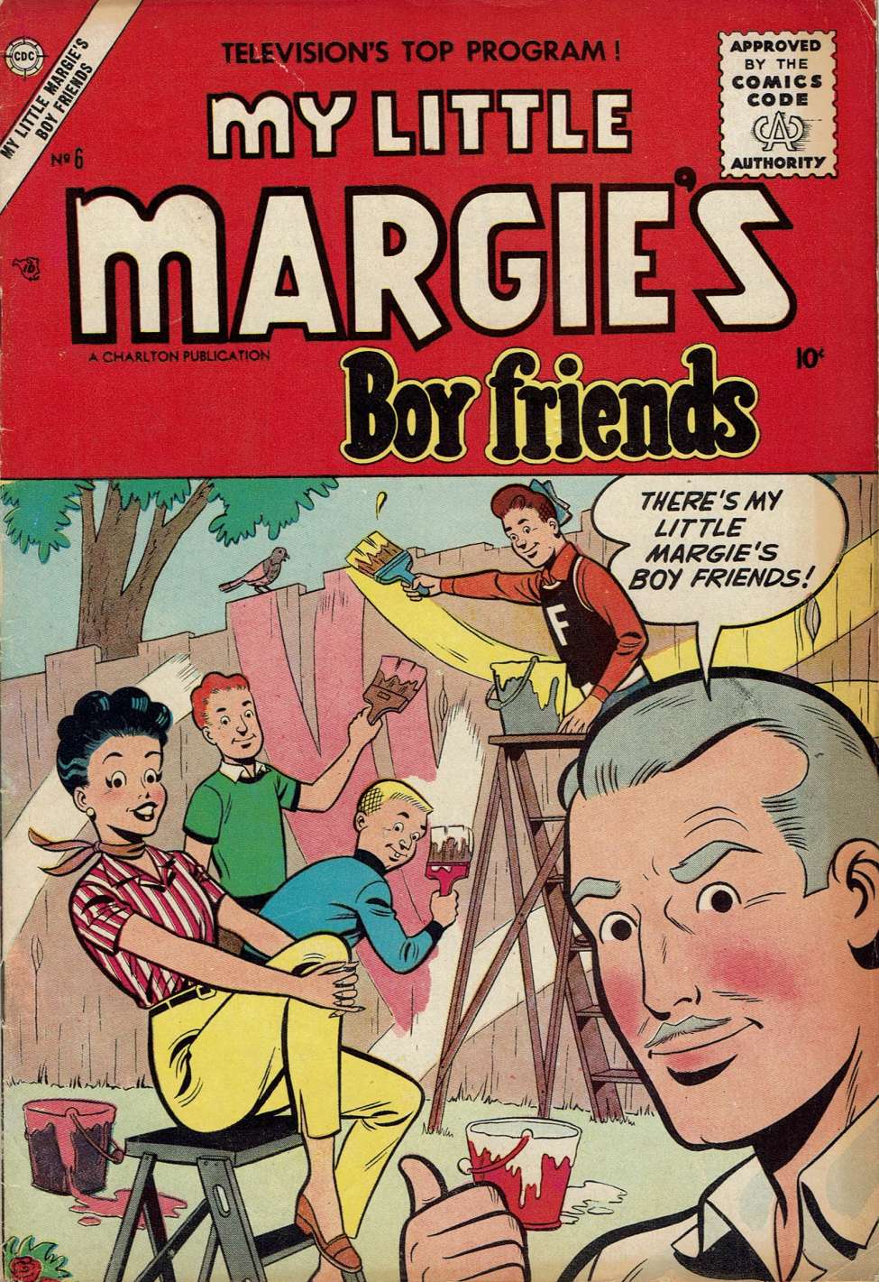 Comic Book Cover For My Little Margie's Boyfriends 6