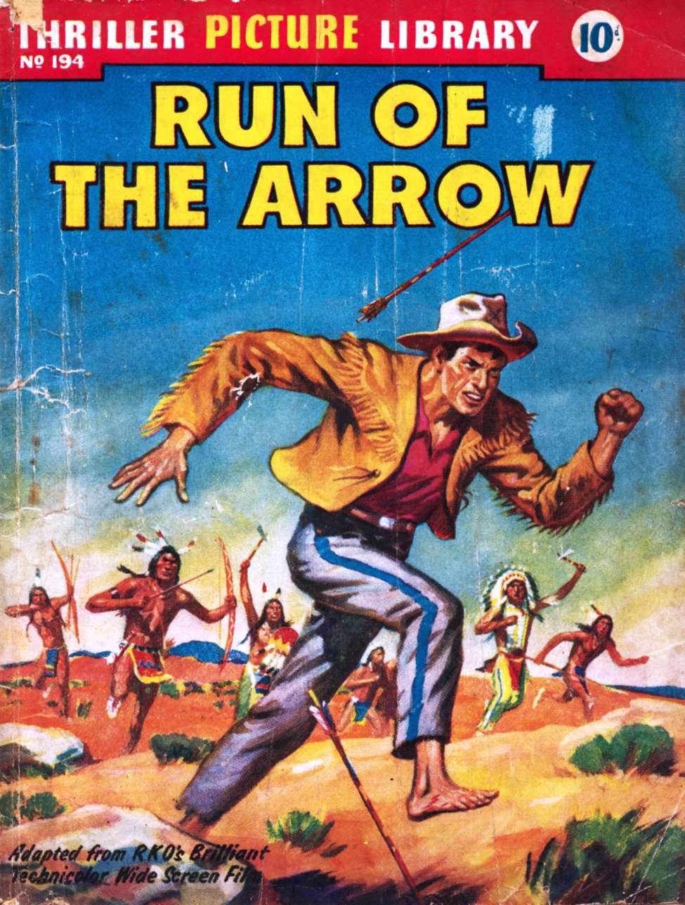 Book Cover For Thriller Picture Library 194 - Run of the Arrow
