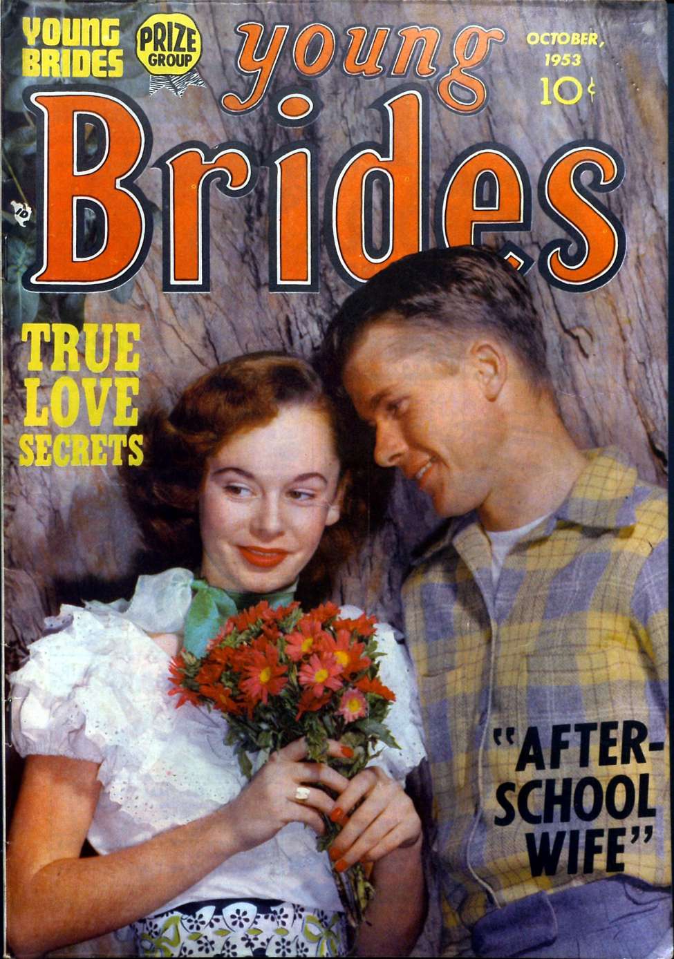 Comic Book Cover For Young Brides 8