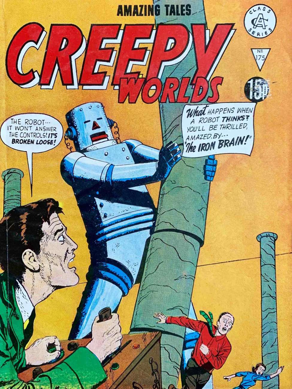 Book Cover For Creepy Worlds 175