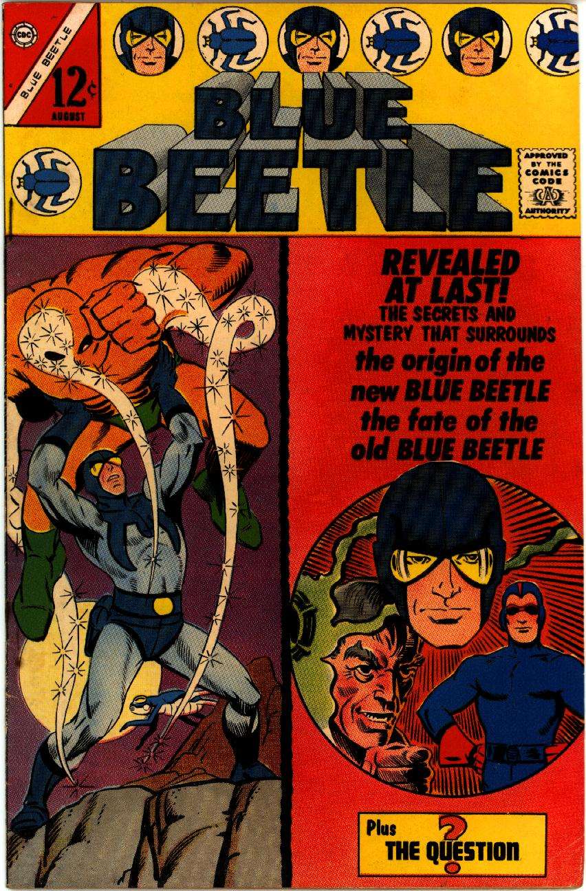 Comic Book Cover For Blue Beetle (1967) 2