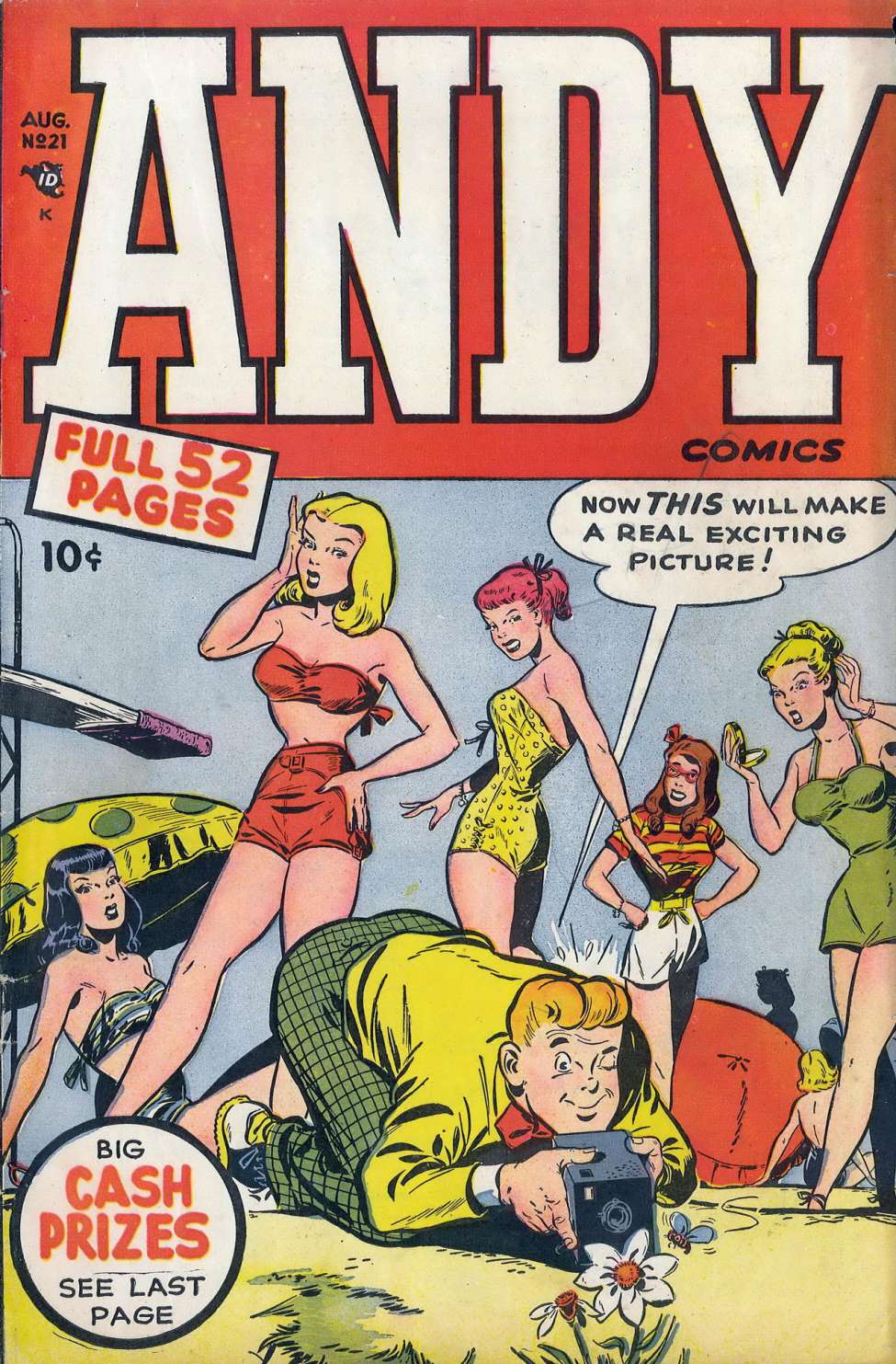 Comic Book Cover For Andy Comics 21