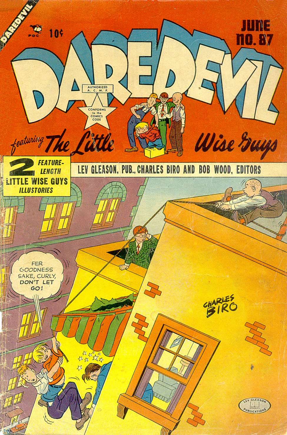 Comic Book Cover For Daredevil Comics 87