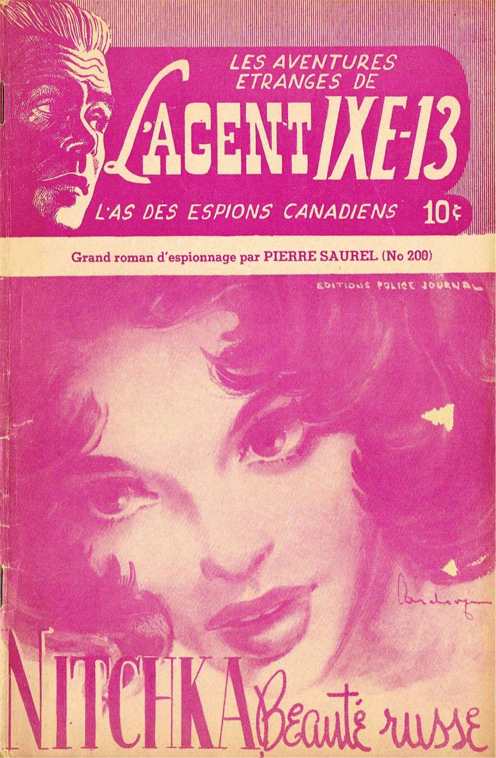Book Cover For L'Agent IXE-13 v2 200 - Nitchka beauté russe