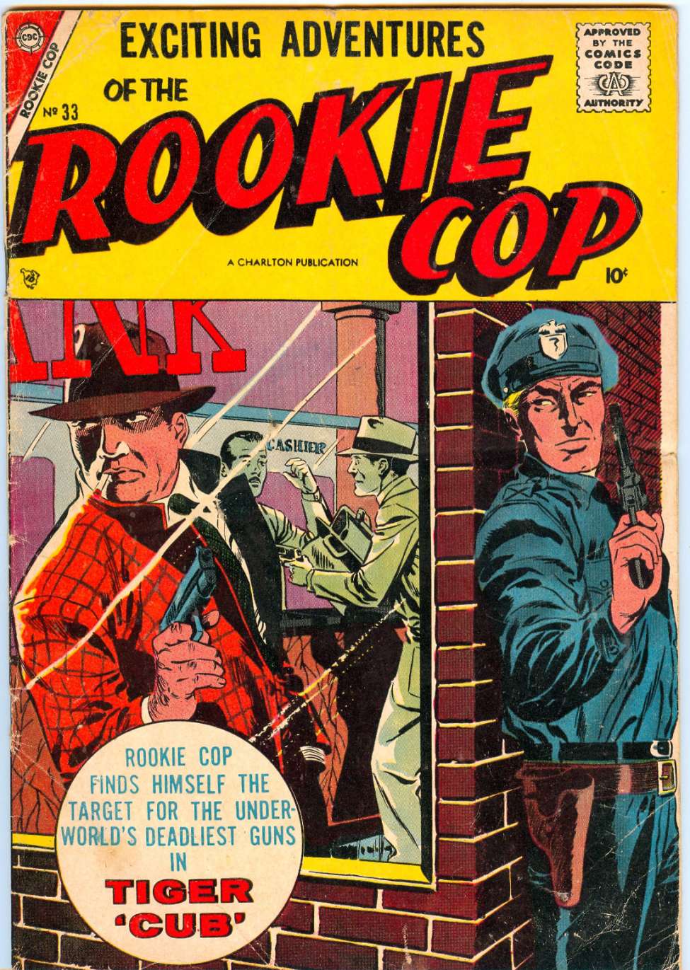 Book Cover For Rookie Cop 33